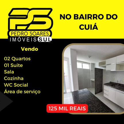 Apartamento com 2 Quartos à Venda, 48 m² em Cuiá - João Pessoa