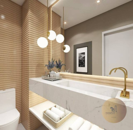 Imagem Apartamento com 3 Quartos à Venda, 161 m² em Campestre - Santo André