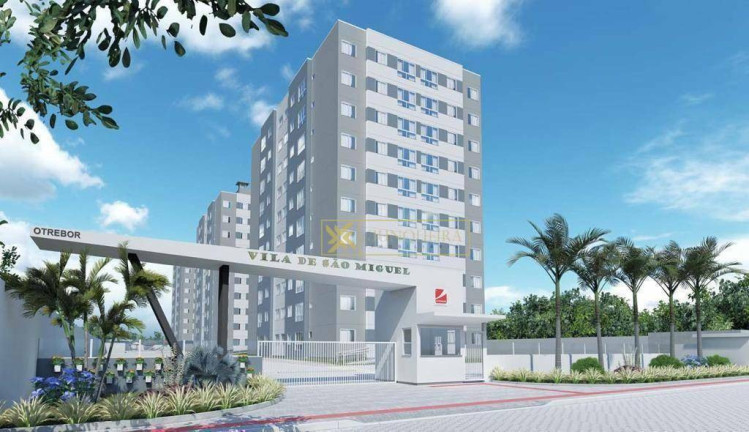 Apartamento com 2 Quartos à Venda, 54 m² em Rio Caveiras - Biguaçu