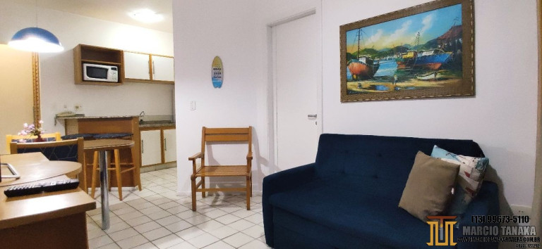 Imagem Flat com 1 Quarto para Alugar ou Temporada, 38 m² em Riviera - Bertioga