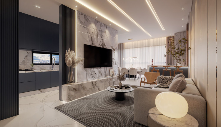 Imagem Apartamento com 3 Quartos à Venda, 113 m² em Meia Praia - Itapema