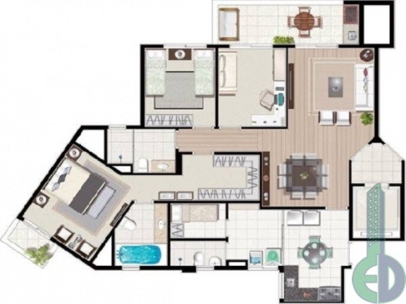 Imagem Imóvel com 3 Quartos à Venda, 118 m² em Vila Bastos - Santo Andre Imagem Imóvel com 3 Quartos à Venda, 118 m² em Vila Bastos - Santo Andre