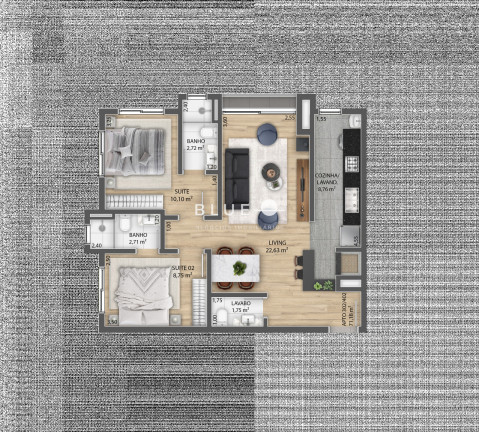 Imagem Apartamento com 2 Quartos à Venda, 74 m² em Centro - Gramado Imagem Apartamento com 2 Quartos à Venda, 74 m² em Centro - Gramado