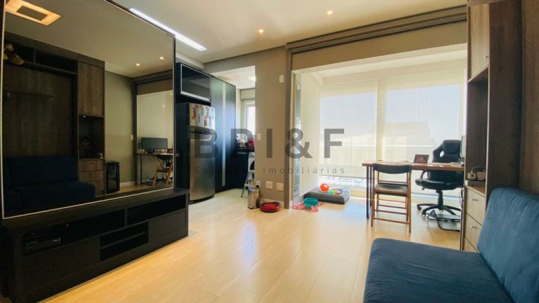 Imagem Apartamento com 1 Quarto à Venda ou Locação, 33 m² em Brooklin - São Paulo