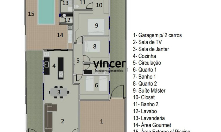 Imagem Casa com 3 Quartos à Venda, 150 m² em Terras Alpha Residencial 2 - Senador Canedo