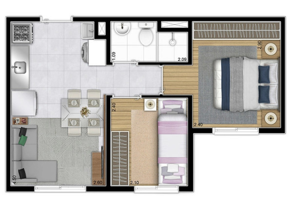 Imagem Apartamento com 2 Quartos à Venda, 32 m² em Engenheiro Goulart - São Paulo Imagem Apartamento com 2 Quartos à Venda, 32 m² em Engenheiro Goulart - São Paulo