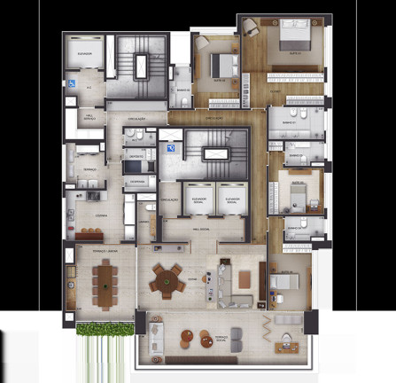 Imagem Apartamento com 4 Quartos à Venda, 303 m² em Itaim Bibi - São Paulo