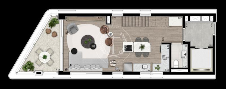 Imagem Apartamento com 1 Quarto à Venda, 58 m² em Vila Madalena - São Paulo