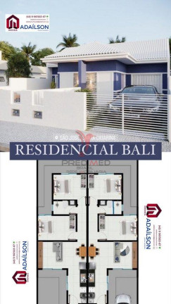 Imagem Casa com 2 Quartos à Venda, 108 m² em Forquilhas - São José