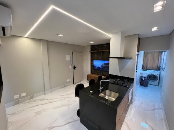 Apartamento com 1 Quarto à Venda, 30 m² em Itararé - São Vicente