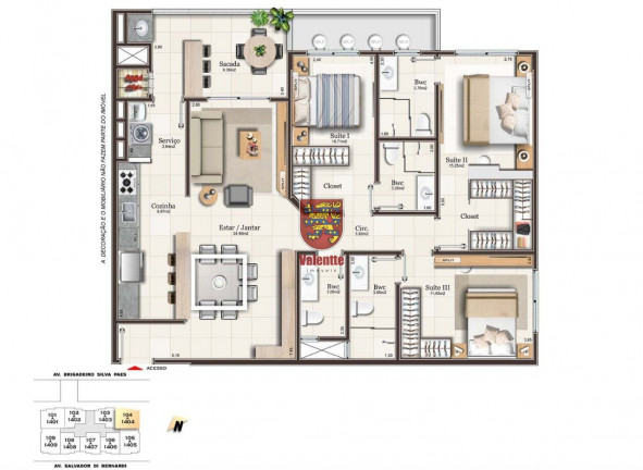 Imagem Apartamento com 3 Quartos à Venda, em Campinas - São José Imagem Apartamento com 3 Quartos à Venda, em Campinas - São José