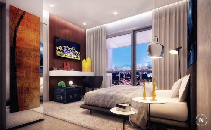 Imagem Studio com 1 Quarto à Venda, 45 m² em Brooklin Paulista - São Paulo Imagem Studio com 1 Quarto à Venda, 45 m² em Brooklin Paulista - São Paulo