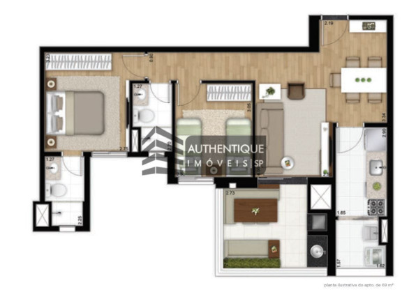 Imagem Apartamento com 2 Quartos à Venda, 69 m² em Barra Funda - São Paulo Imagem Apartamento com 2 Quartos à Venda, 69 m² em Barra Funda - São Paulo