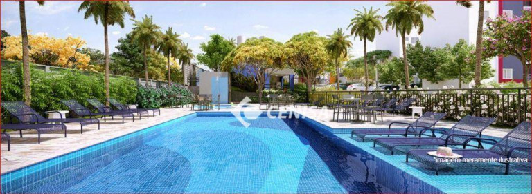 Apartamento com 2 Quartos à Venda, 50 m² em  Jardim Residencial Nova Veneza - Indaiatuba