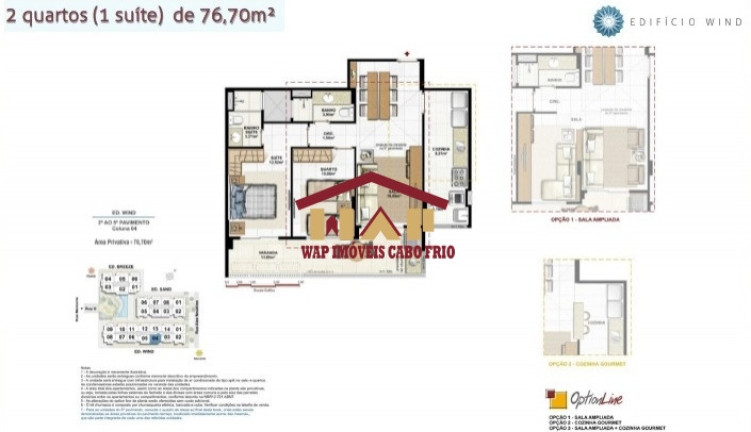 Imagem Apartamento com 2 Quartos à Venda,  em Algodoal - Cabo Frio