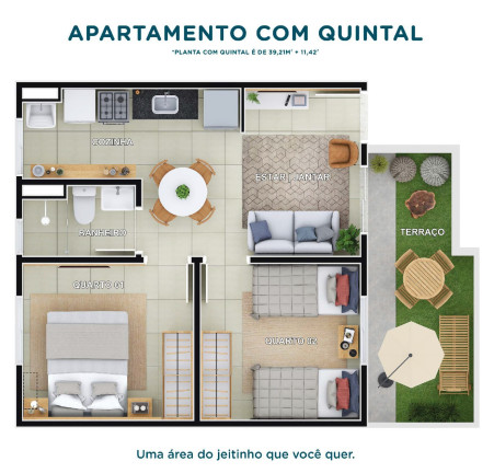 Imagem Imóvel com 2 Quartos à Venda, 50 m² em Ribeirão Verde - Ribeirão Preto Imagem Imóvel com 2 Quartos à Venda, 50 m² em Ribeirão Verde - Ribeirão Preto