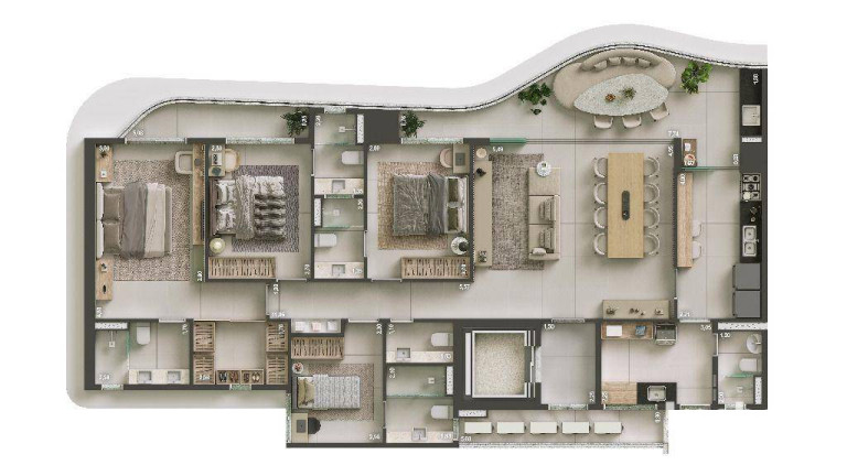 Imagem Apartamento com 4 Quartos à Venda, 163 m² em Meireles - Fortaleza Imagem Apartamento com 4 Quartos à Venda, 163 m² em Meireles - Fortaleza