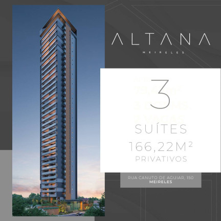 Imagem Apartamento com 3 Quartos à Venda, 166 m² em Meireles - Fortaleza