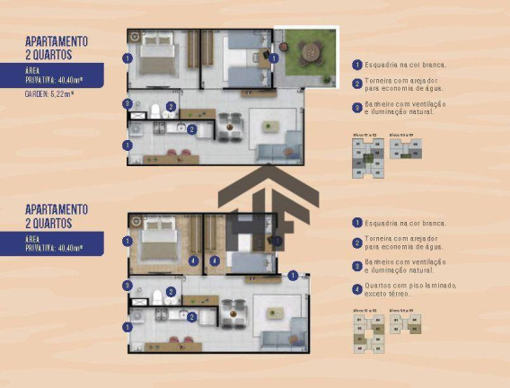 Imagem Apartamento com 2 Quartos à Venda, 41 m² em Candeias - Jaboatão Dos Guararapes