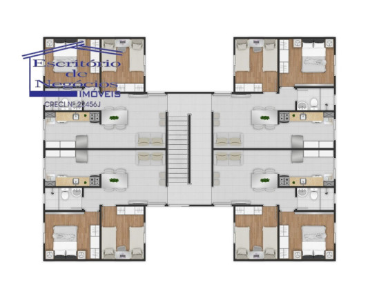 Imagem Imóvel com 2 Quartos à Venda, 40 m² em Hípica - Porto Alegre Imagem Imóvel com 2 Quartos à Venda, 40 m² em Hípica - Porto Alegre