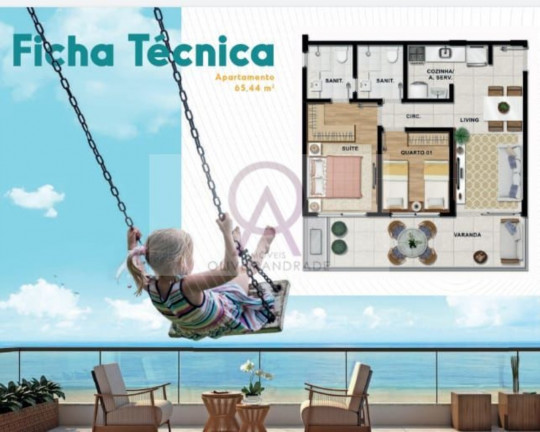 Imagem Imóvel com 2 Quartos à Venda, 65 m² em Praia Do Flamengo - Salvador Imagem Imóvel com 2 Quartos à Venda, 65 m² em Praia Do Flamengo - Salvador