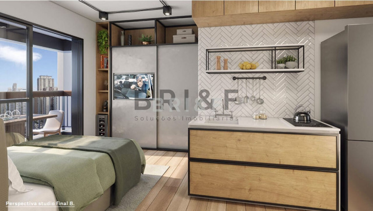 Apartamento com 1 Quarto à Venda, 25 m² em Brooklin - São Paulo