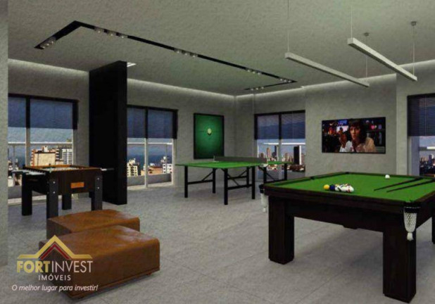 Imagem Imóvel com 1 Quarto à Venda, 38 m² em Boqueirão - Praia Grande