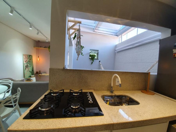 Imagem Apartamento com 2 Quartos à Venda, 40 m² em Vila Scarpelli - Santo André