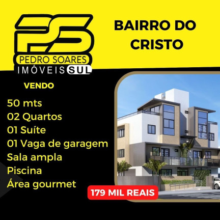 Flat com 2 Quartos à Venda, 56 m² em Cristo Redentor - João Pessoa