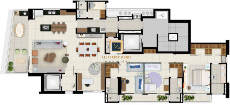 Imagem Apartamento com 4 Quartos à Venda, 202 m² em Meireles - Fortaleza Imagem Apartamento com 4 Quartos à Venda, 202 m² em Meireles - Fortaleza