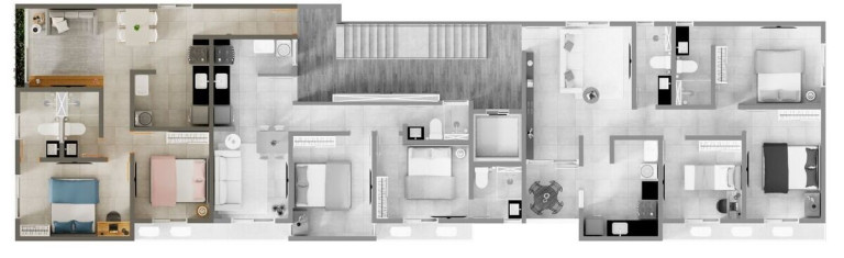 Imagem Apartamento com 2 Quartos à Venda, 51 m² em Bancários - João Pessoa