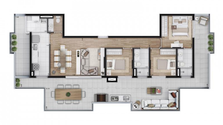 Imagem Apartamento com 2 Quartos à Venda, 64 m² em Conceição - São Paulo