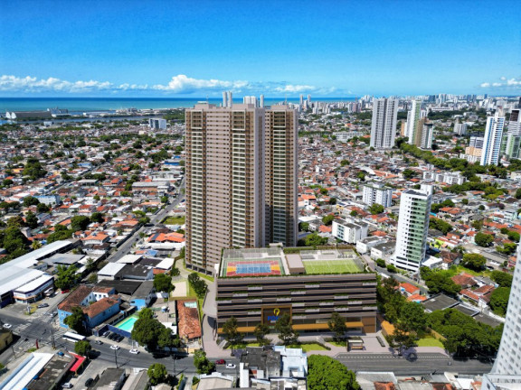 Imagem Apartamento com 3 Quartos à Venda, 72 m² em Encruzilhada - Recife