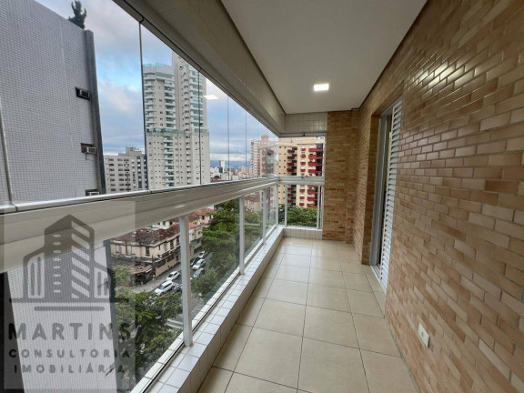 Imagem Apartamento com 4 Quartos para Alugar, 134 m² em Gonzaga - Santos