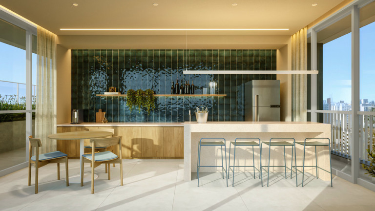 Imagem Apartamento com 2 Quartos à Venda, 36 m² em Centro - Curitiba