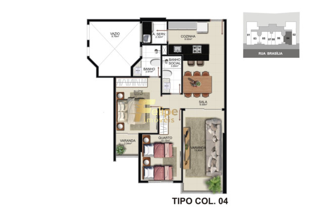 Imagem Imóvel com 2 Quartos à Venda, 90 m² em Praia Do Morro - Guarapari Imagem Imóvel com 2 Quartos à Venda, 90 m² em Praia Do Morro - Guarapari
