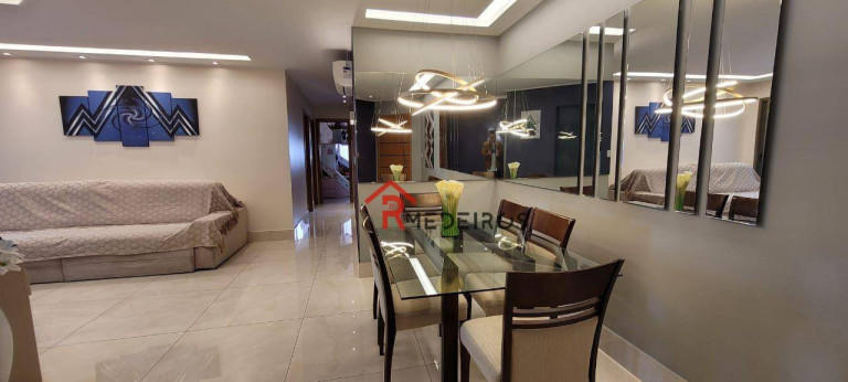 Imagem Apartamento com 3 Quartos à Venda, 122 m² em Canto Do Forte - Praia Grande