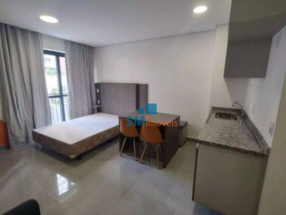Apartamento com 1 Quarto para Alugar, 27 m² em Jardim Chácara Inglesa - São Bernardo Do Campo