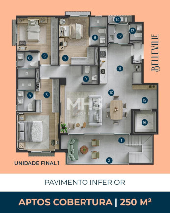 Imagem Cobertura com 3 Quartos à Venda, 128 m² em Cambuí - Campinas
