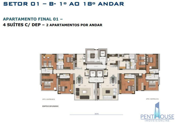 Imagem Apartamento com 4 Quartos à Venda, 215 m² em Centro - Balneário Camboriú
