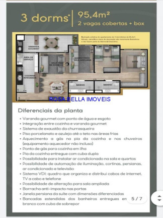 Imagem Apartamento com 3 Quartos à Venda, 95 m² em Parque Residencial Eloy Chaves - Jundiaí