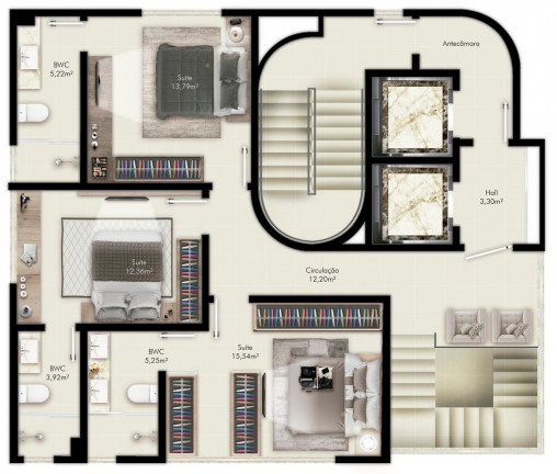 Imagem Cobertura com 3 Quartos à Venda, 21.073 m² em Centro - Balneário Camboriú Imagem Cobertura com 3 Quartos à Venda, 21.073 m² em Centro - Balneário Camboriú