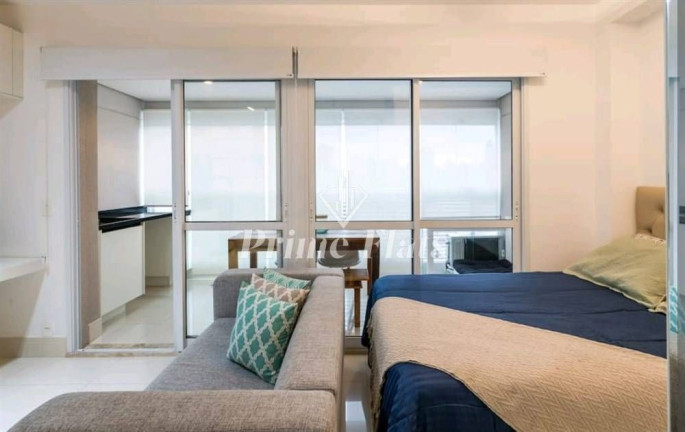 Imagem Apartamento com 1 Quarto para Alugar, 33 m² em Brooklin Paulista - São Paulo Imagem Apartamento com 1 Quarto para Alugar, 33 m² em Brooklin Paulista - São Paulo