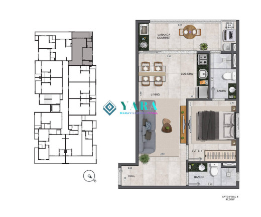 Imagem Apartamento com 2 Quartos à Venda, 67 m² em Itaguá - Ubatuba Imagem Apartamento com 2 Quartos à Venda, 67 m² em Itaguá - Ubatuba