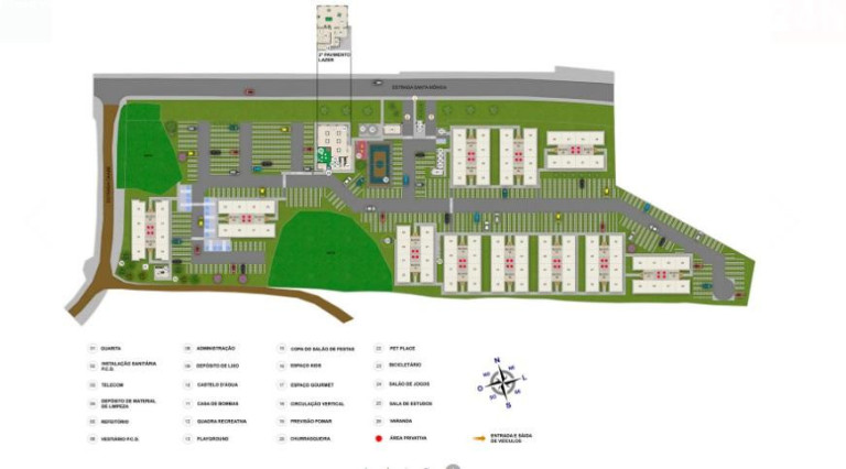 Imagem Apartamento com 2 Quartos à Venda, 44 m² em Parque Santa Rosa - Suzano