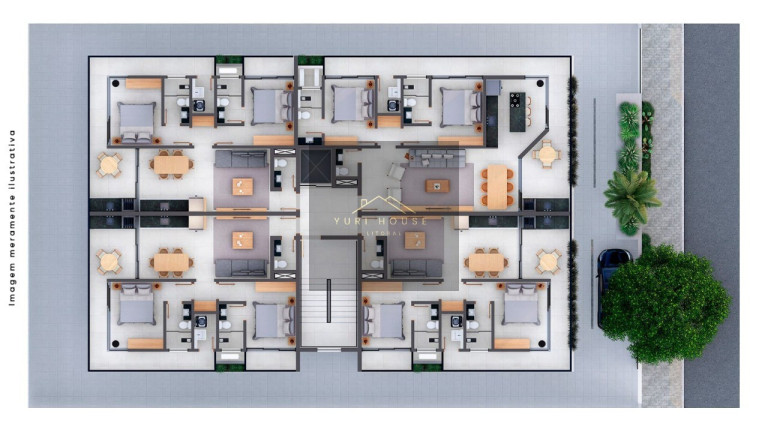 Imagem Imóvel com 2 Quartos à Venda, 101 m² em Itagua - Ubatuba