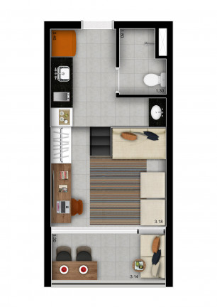 Imagem Apartamento com 2 Quartos à Venda, 63 m² em Perdizes - São Paulo
