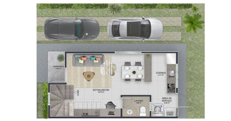 Imagem Casa com 2 Quartos à Venda, 61 m² em Todos Os Santos - Teresina