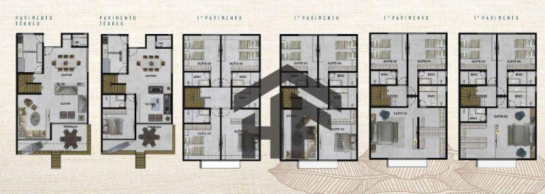Imagem Casa com 4 Quartos à Venda, 258 m² em Poço Da Panela - Recife