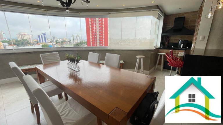 Apartamento com 3 Quartos à Venda, 127 m² em Vila Floresta - Santo André